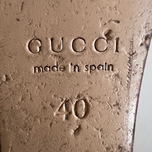 Gucci Horsebit  Suede Wedge Espadrille Platform Wedge Black Suede Sandals S 40 - Picture 10 of 10